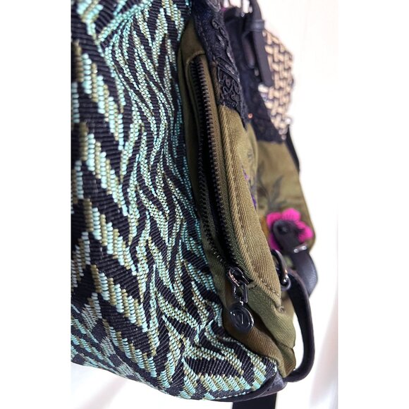 Desigual multicolor large crossbody handbag - Picture 8 of 16